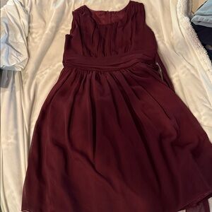 Just USA Kids Formal Dress - Burgundy